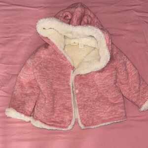 Cozy Pink Kids Jacket with Hood